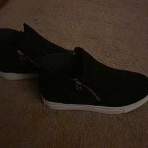 FIRERO Women's Ankle Boot Casual Solid Color Flat Side